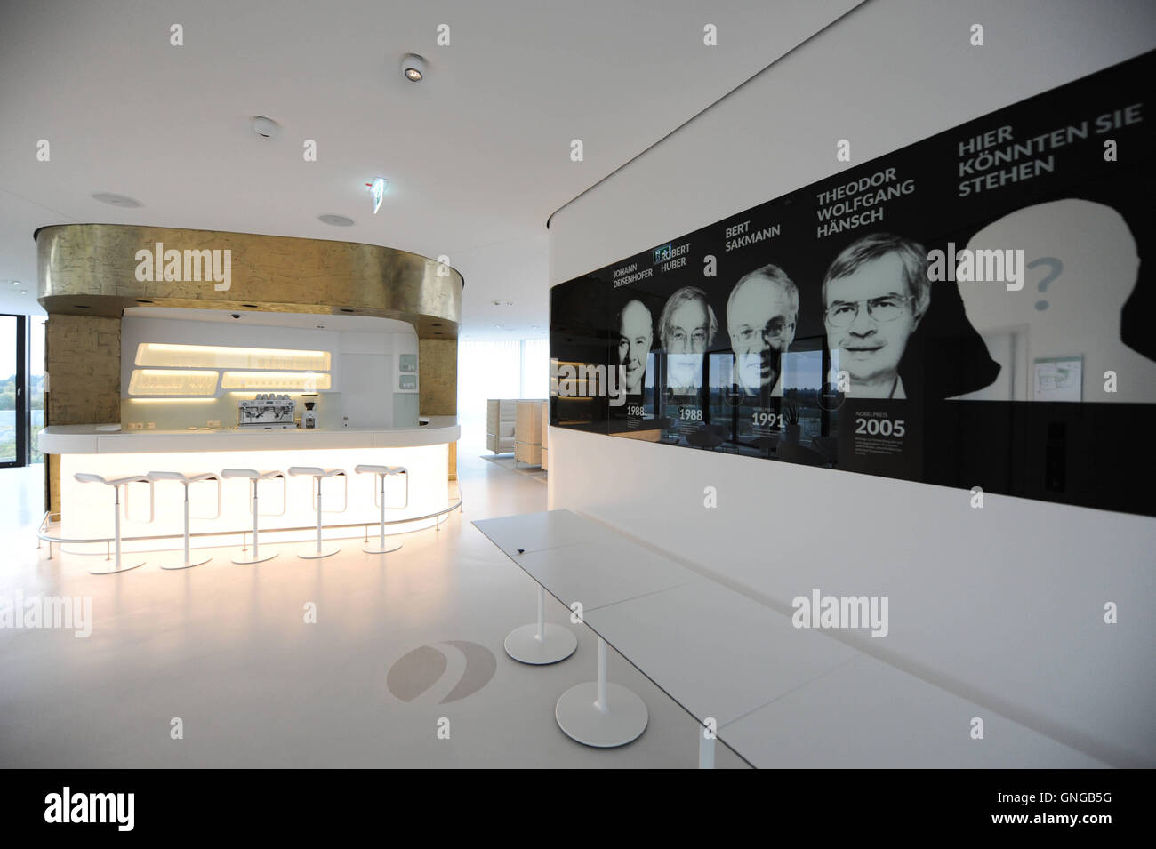 Im neuen Campus-Tower in Martinsried bei München, 2014 Stockfoto