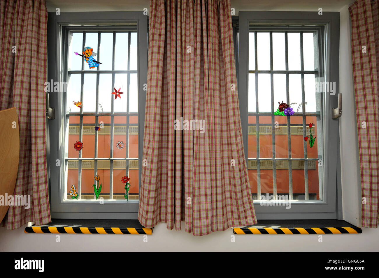 Mutter-Kind-Einheit in das Frauengefängnis Stadelheim in München, 2014 Stockfoto
