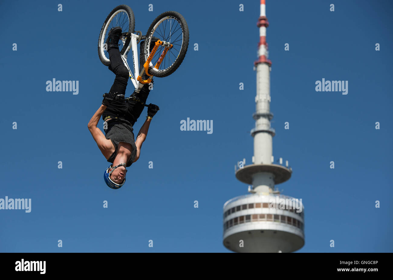 Mash München am Olympiapark in München, 2014 Stockfoto