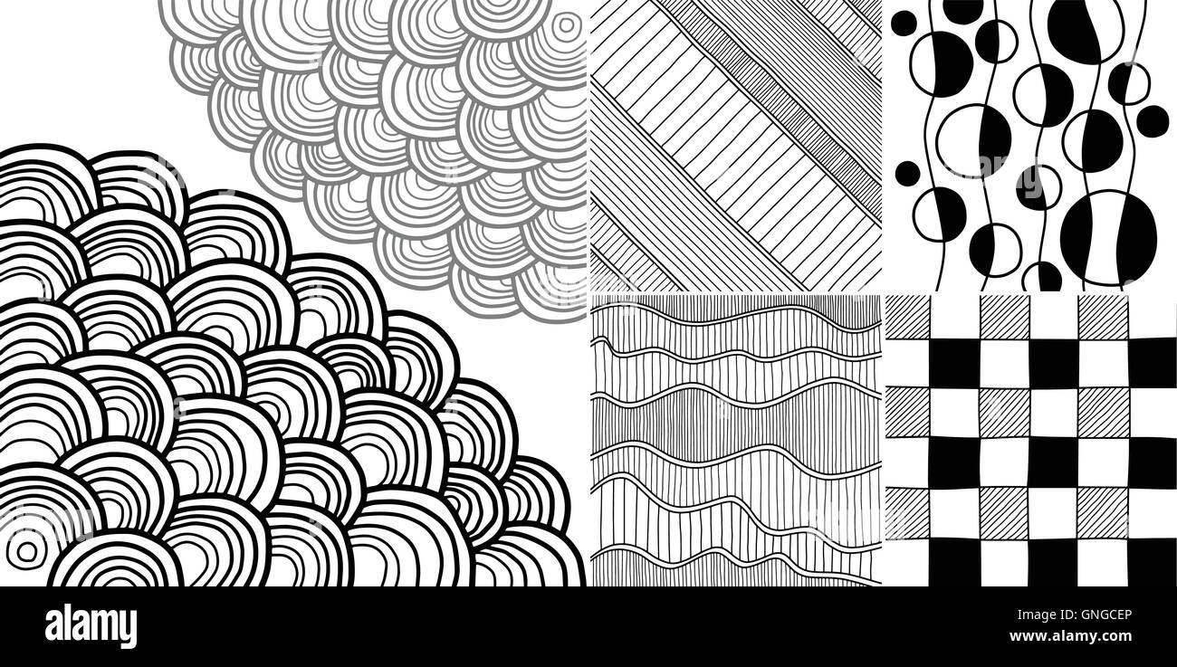 Vektor-Streifen-Muster. Stock Vektor