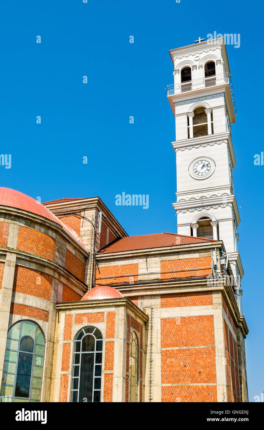 Kathedrale der seligen Mutter Teresa in Pristina - Kosovo Stockfoto