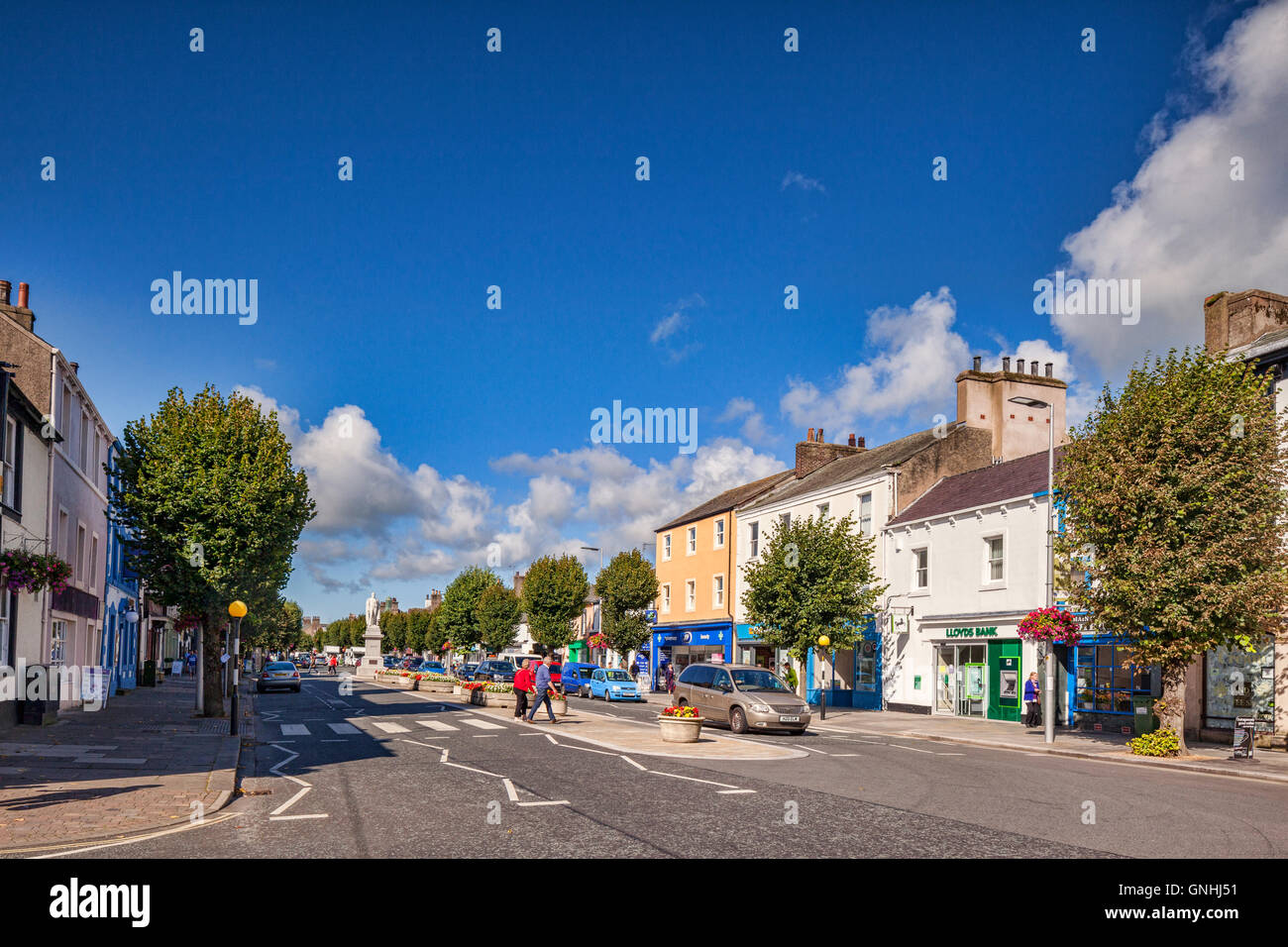 Main Street, Cockermouth, Cumbria, England, UK Stockfoto
