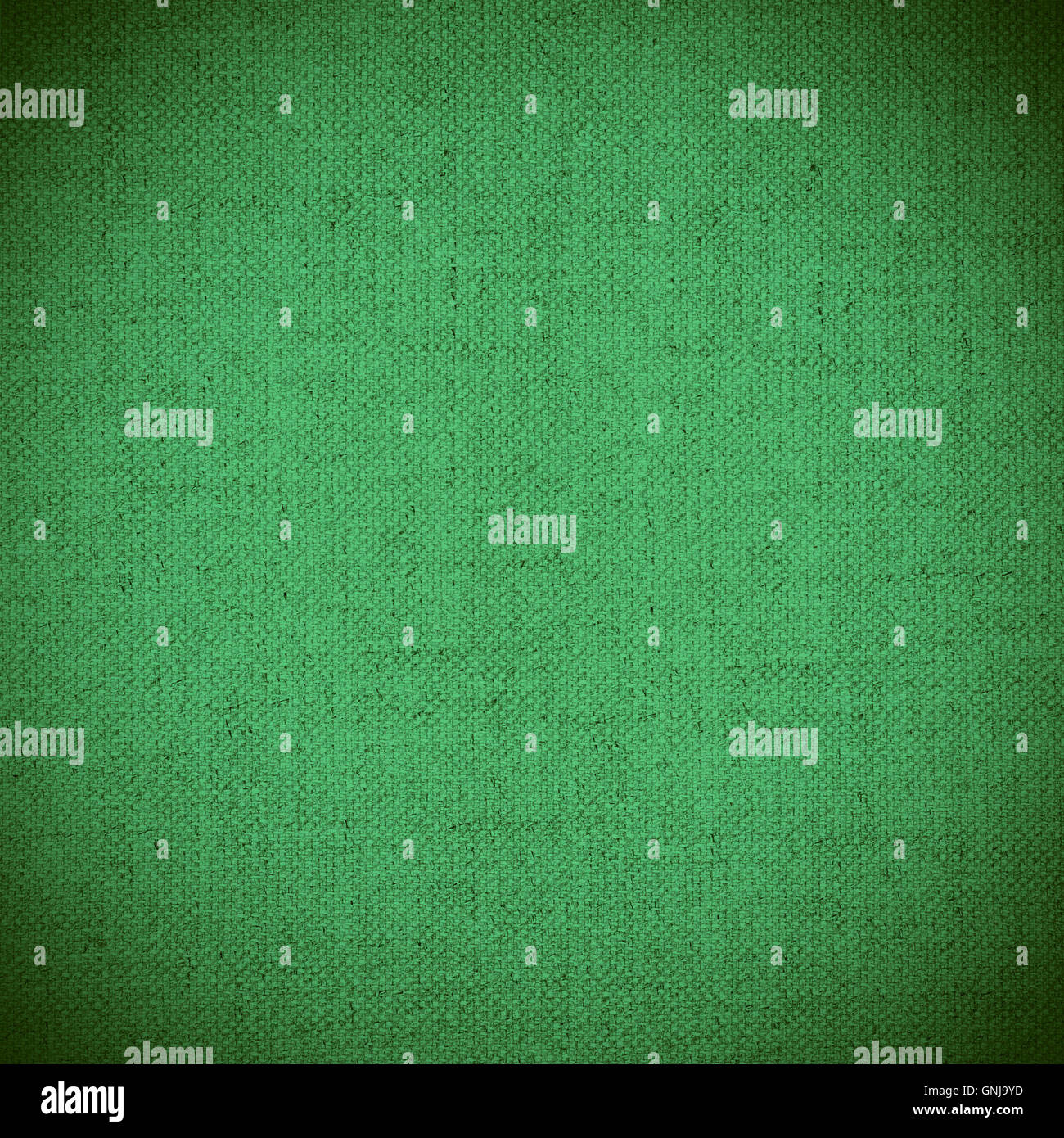 grüne Leinwand Hintergrund oder Gitter Muster braun Leinenstruktur Stockfoto