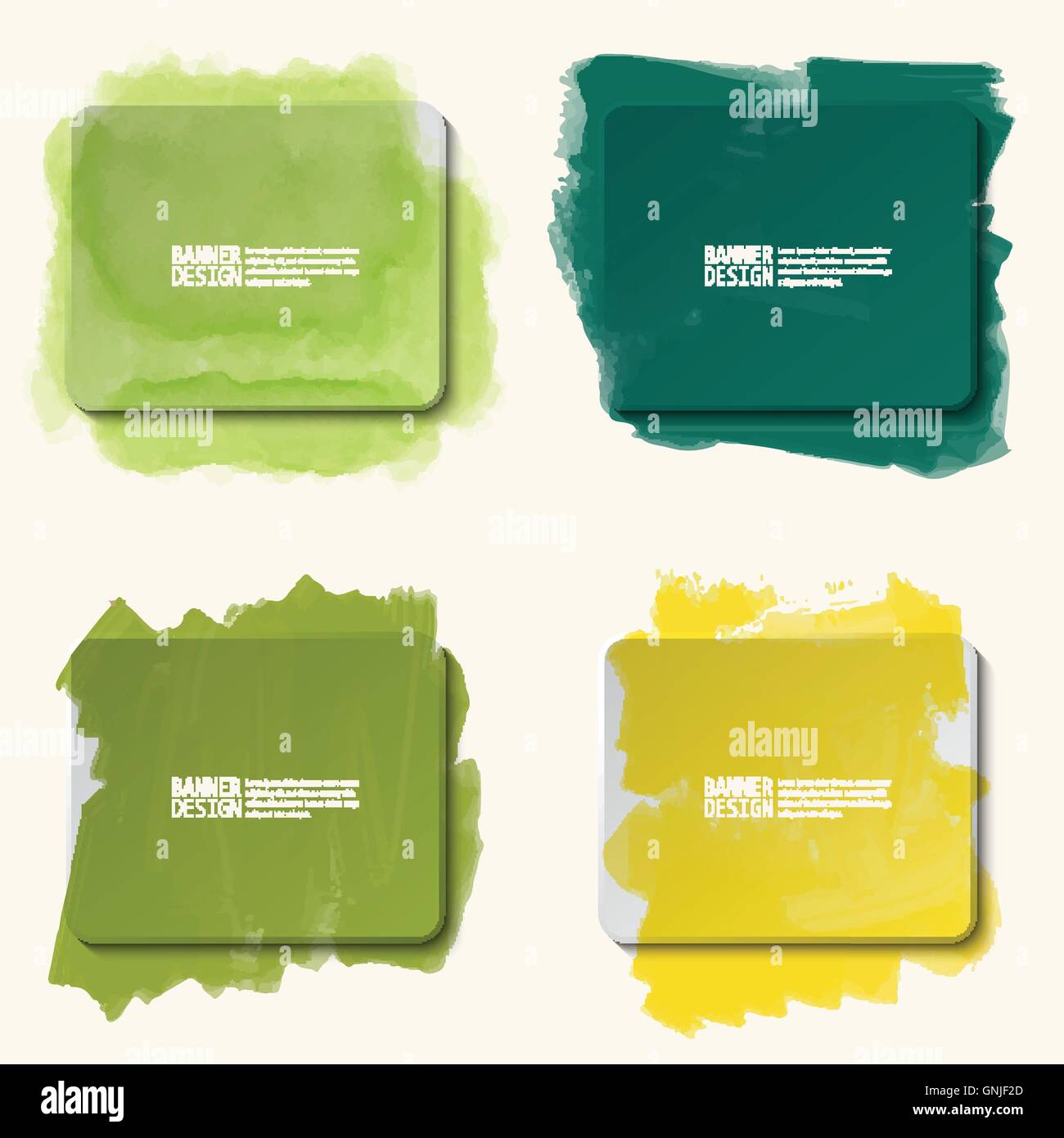 Abstrakten künstlerischen Hintergrund mit Farbe Element. Stock Vektor