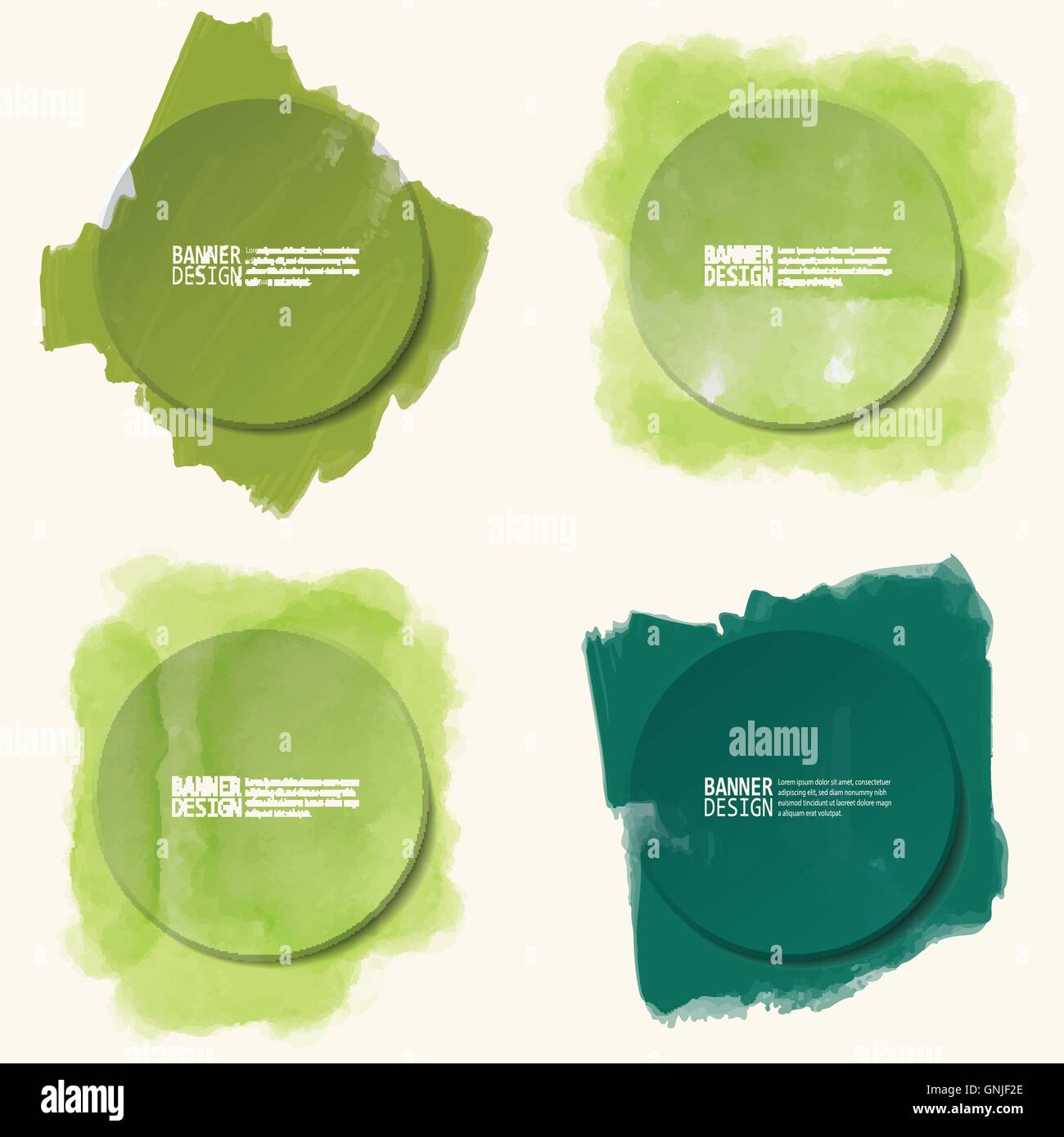 Abstrakten künstlerischen Hintergrund mit Farbe Element. Stock Vektor