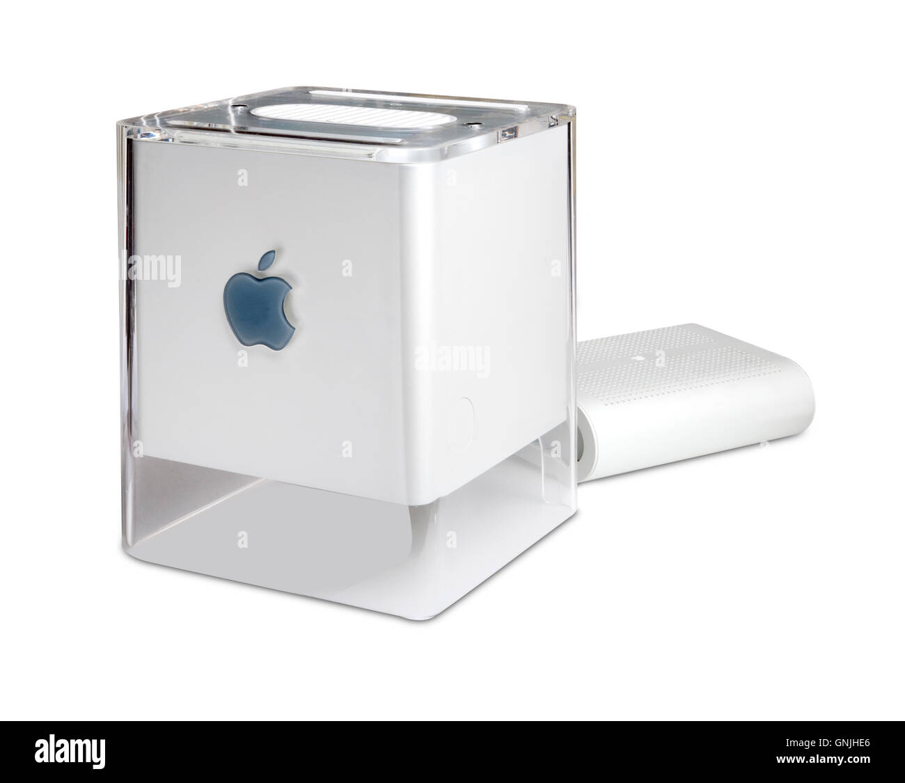 Apple Mac G4 Cube Computer Stockfoto