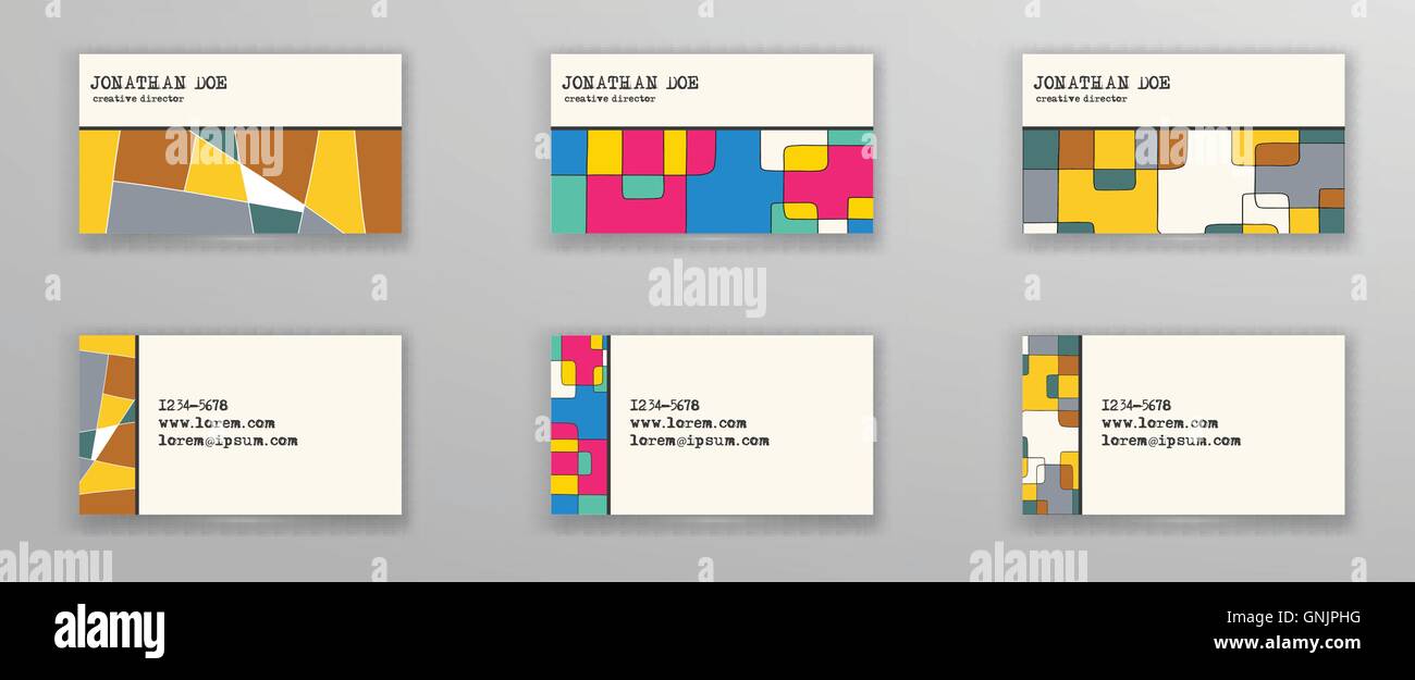 Broschüre mit handgezeichneten Doodle Grenze. Stock Vektor