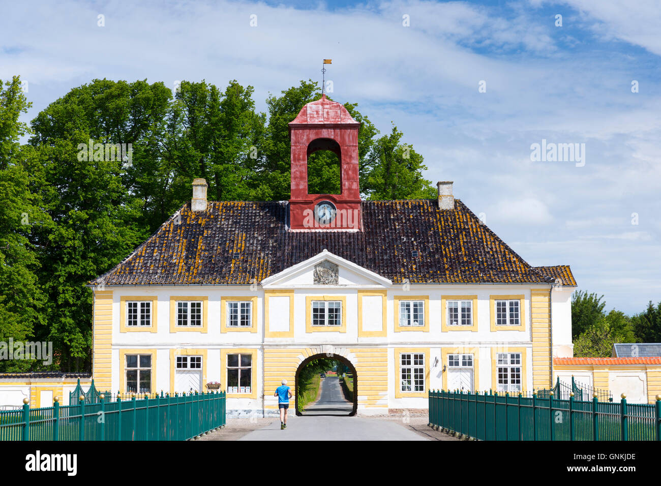 Valdemar Slot Burg auf Tasinge in der Nähe von Svendborg auf der Insel Fünen, Dänemark Stockfoto