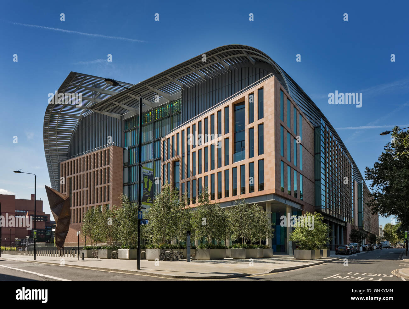 Francis Crick Institut an Midland Road, St Pancras, London Architekten HOK mit PLP Architektur. Stockfoto
