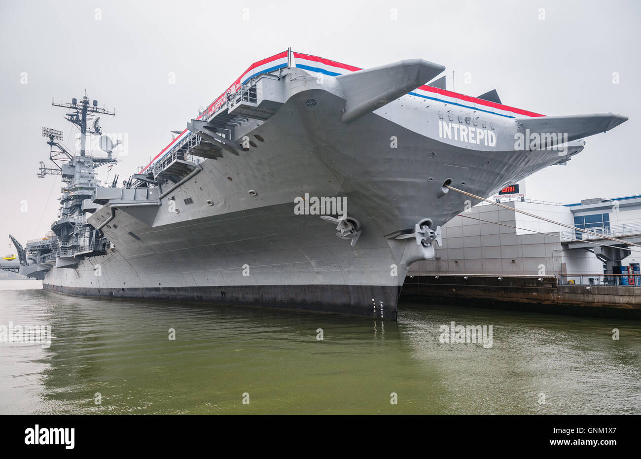 USS Intrepid Stockfoto