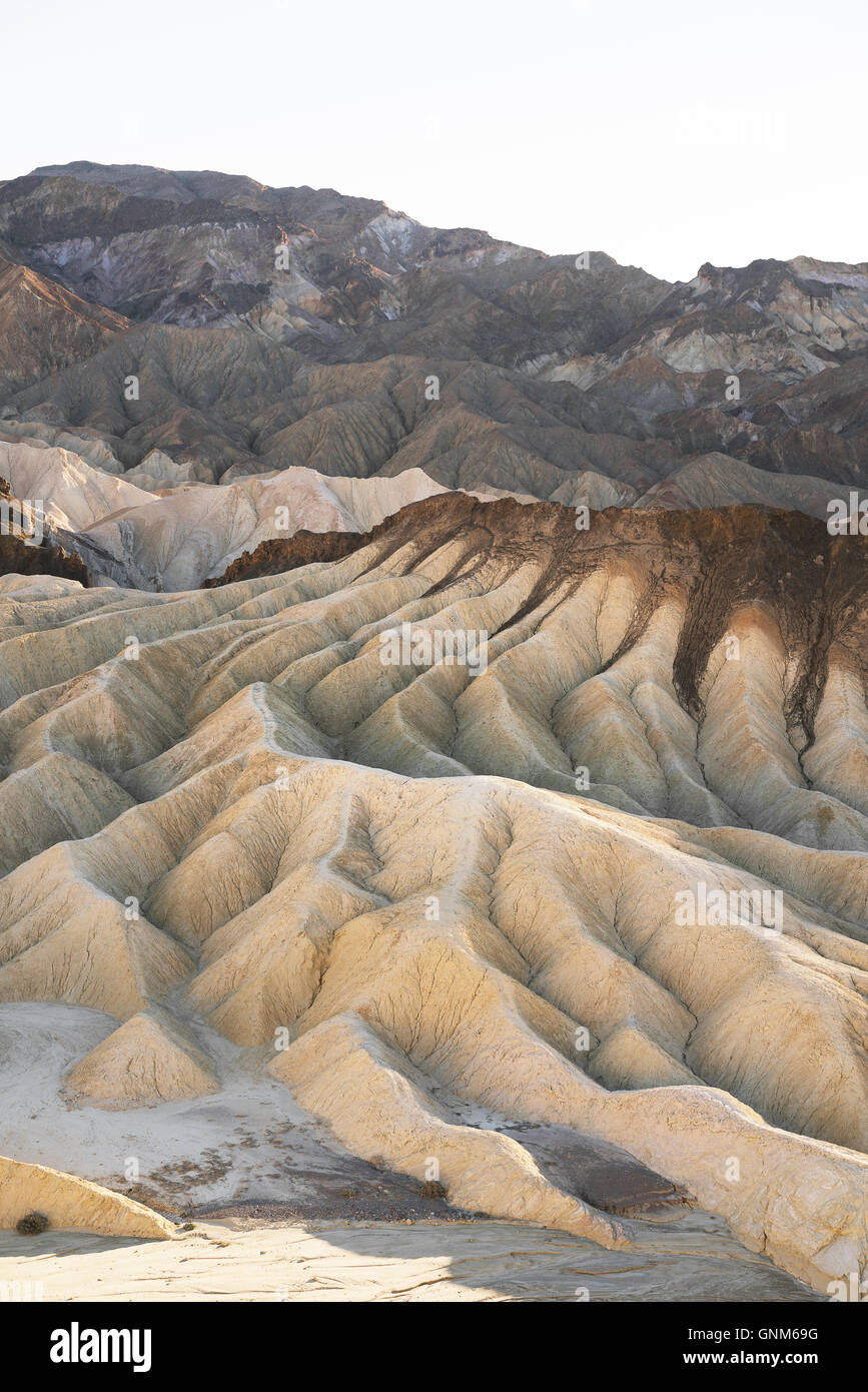 Wellen in der Wüste des Death Valley National Park Stockfoto