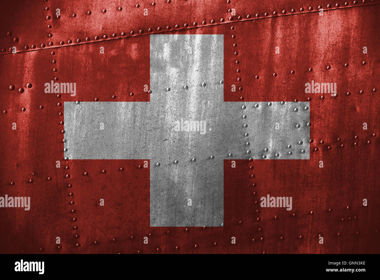 Schweiz Flagge Teller Stockfotos und -bilder Kaufen - Alamy