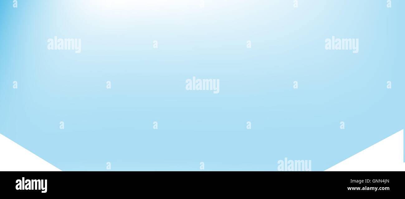 Frankreich Band Flagge auf blauem Himmelshintergrund Stock Vektor