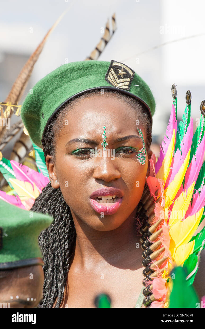 Notting Hill Carnival Westbourne Park London 2016 Nottinghill Stockfoto