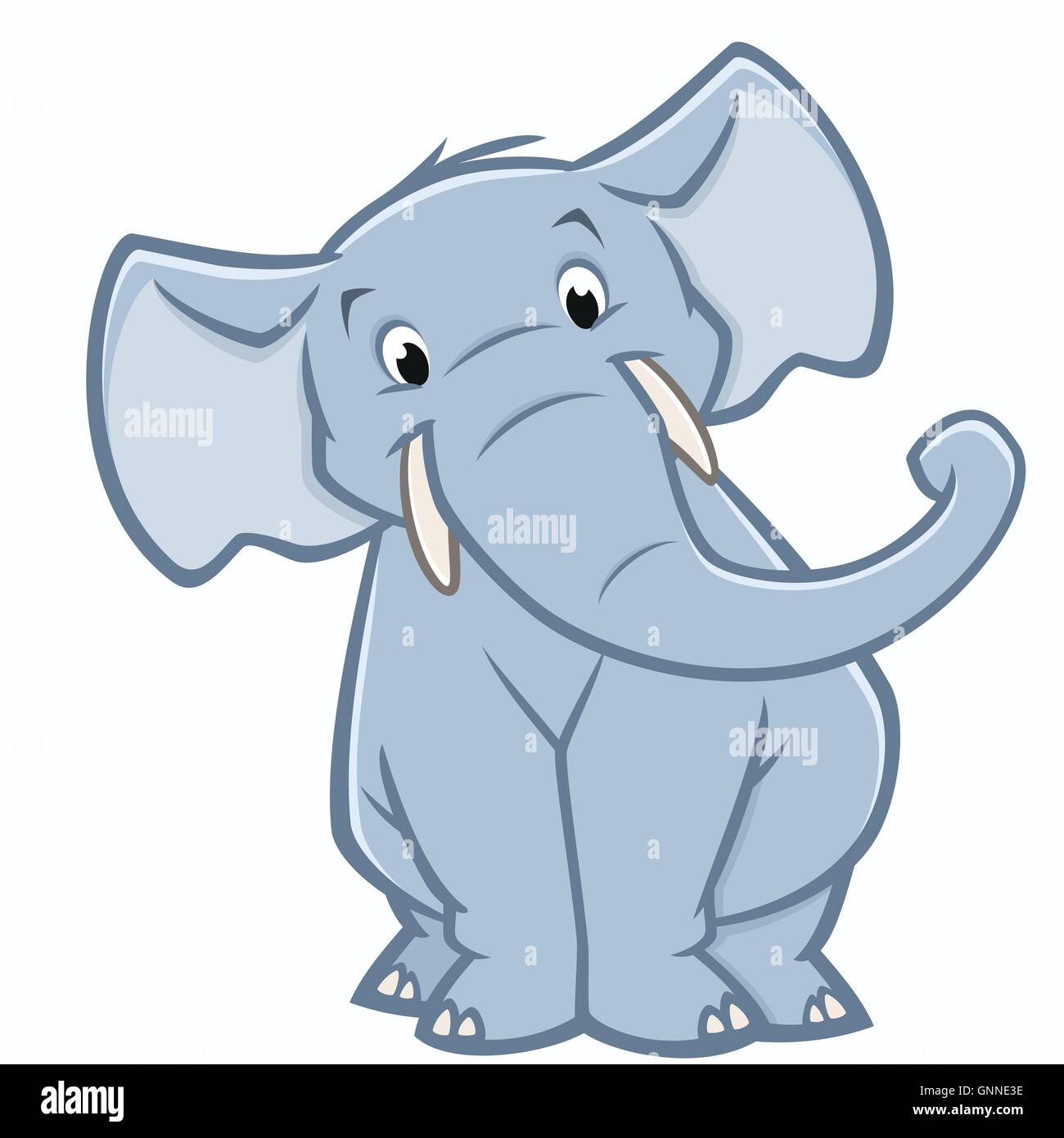 Cartoon Elefant Stock Vektor