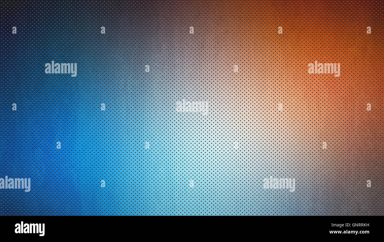 Perforierte Grunge Texturen Hintergrund, rot und blau Stockfoto