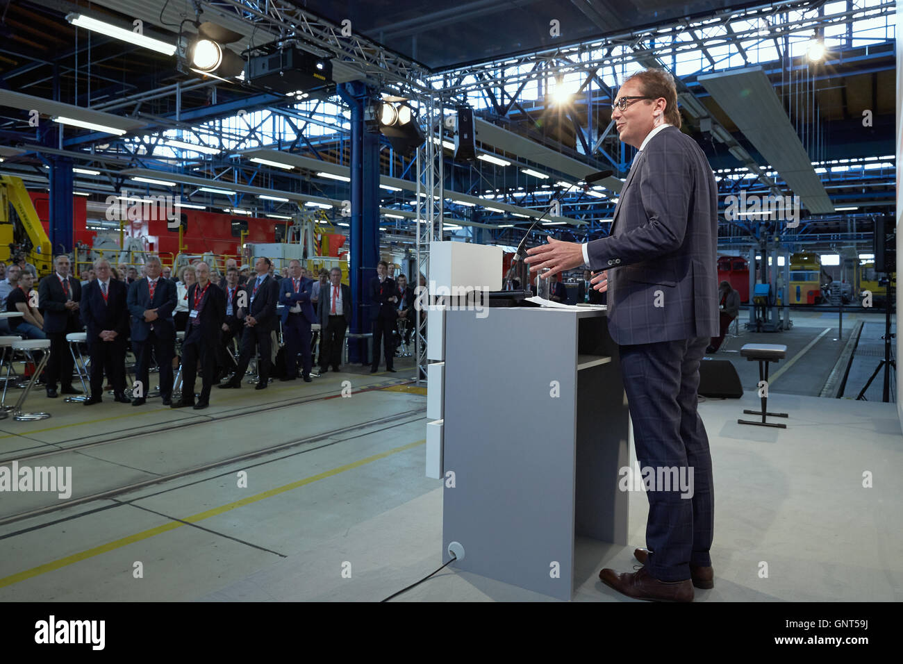 Berlin, Deutschland, Alexander Dobrindt, CSU, Bundesminister für Verkehr Stockfoto