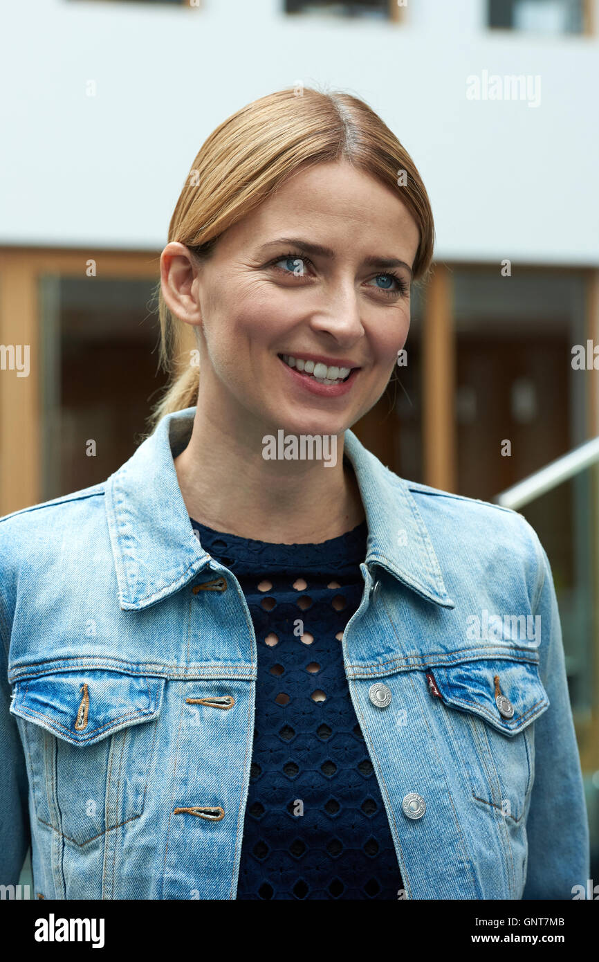 Berlin, Deutschland, Eva Padberg, UNICEF-Botschafterin Stockfoto