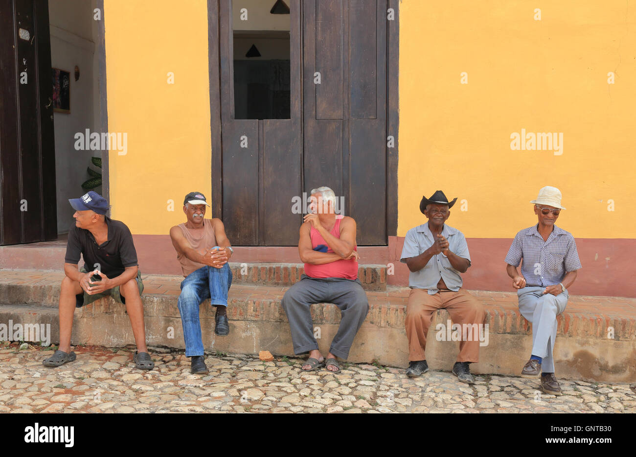 Straßenszene in Trinidad, Kuba Stockfoto