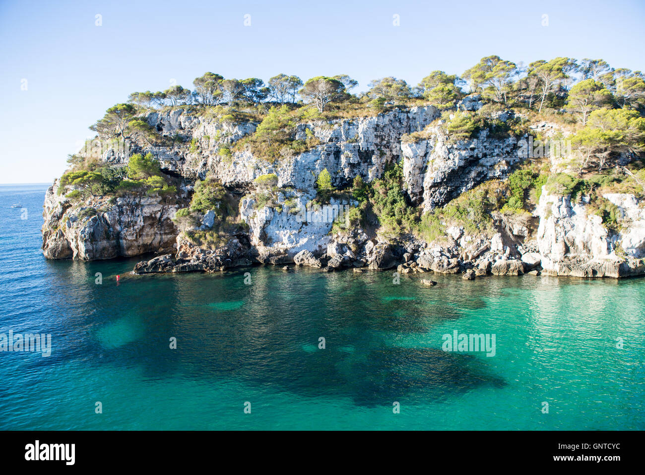 Bester Strand in Menorca - Balearen, Spanien Stockfoto