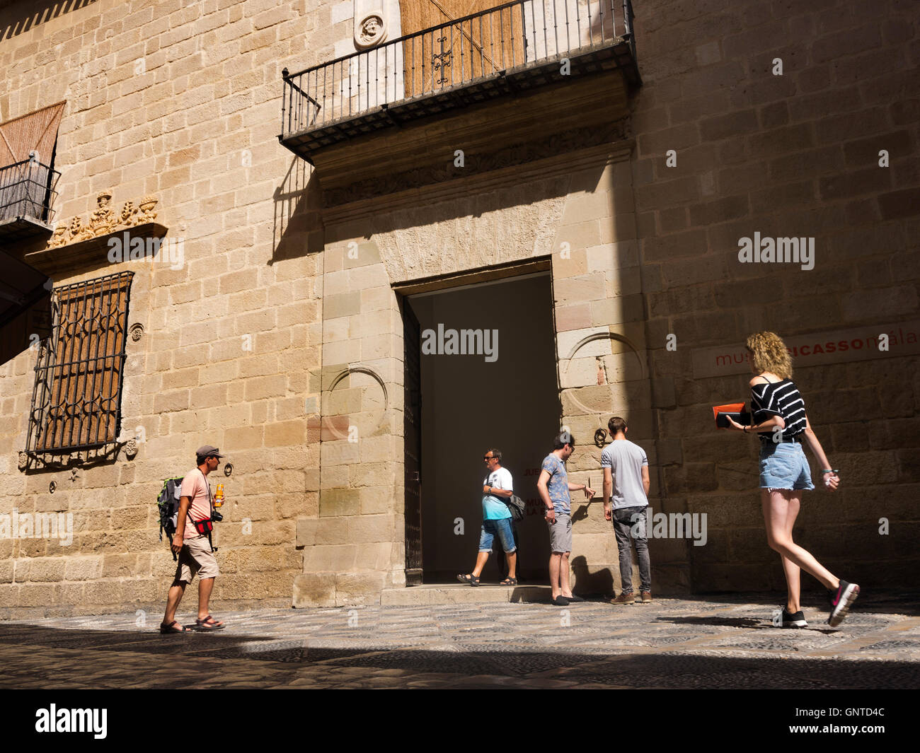 Picasso-Museum, Palacio Condes de Buenavista, Hauptstadt Málaga, Costa Del Sol, Andalusien Spanien. Europa Stockfoto