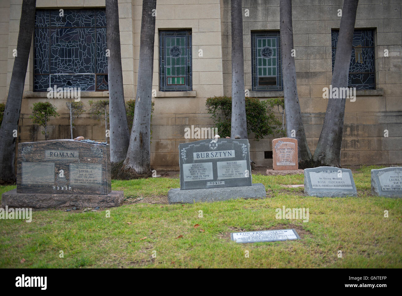 Greenwood Memorial Park, San DIego, Kalifornien Stockfoto