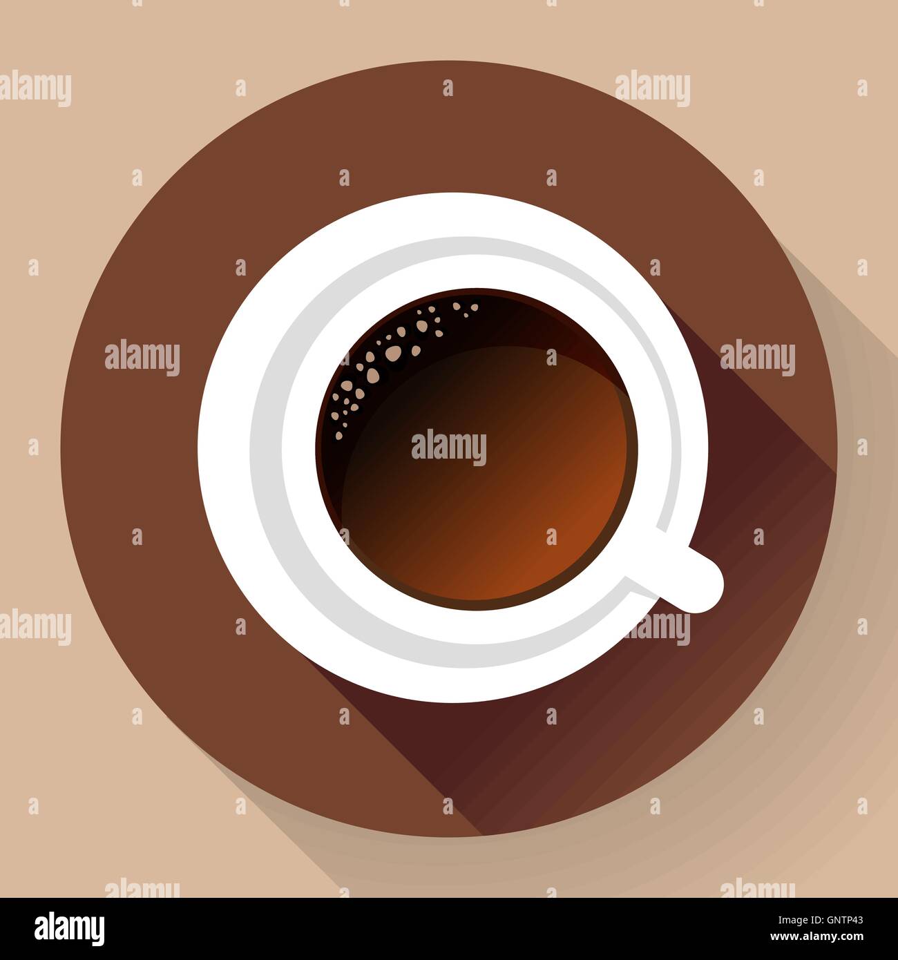 Kaffeetasse-Symbol Stock Vektor