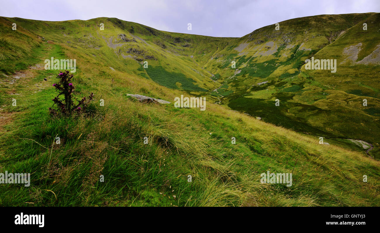 Glencoyne Kopf von Bleabank Seite Stockfoto