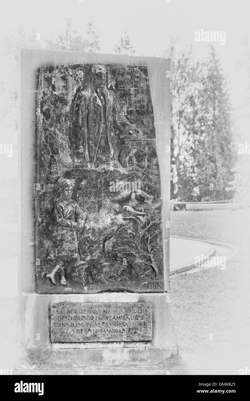 Museum von Altamira bei Santillana Del Mar Dorf, Kantabrien, Spanien Stockfoto