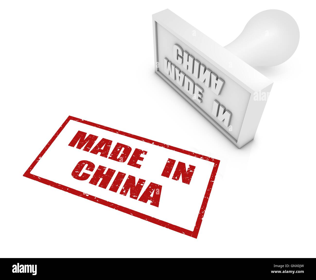 Made in China Stockfoto