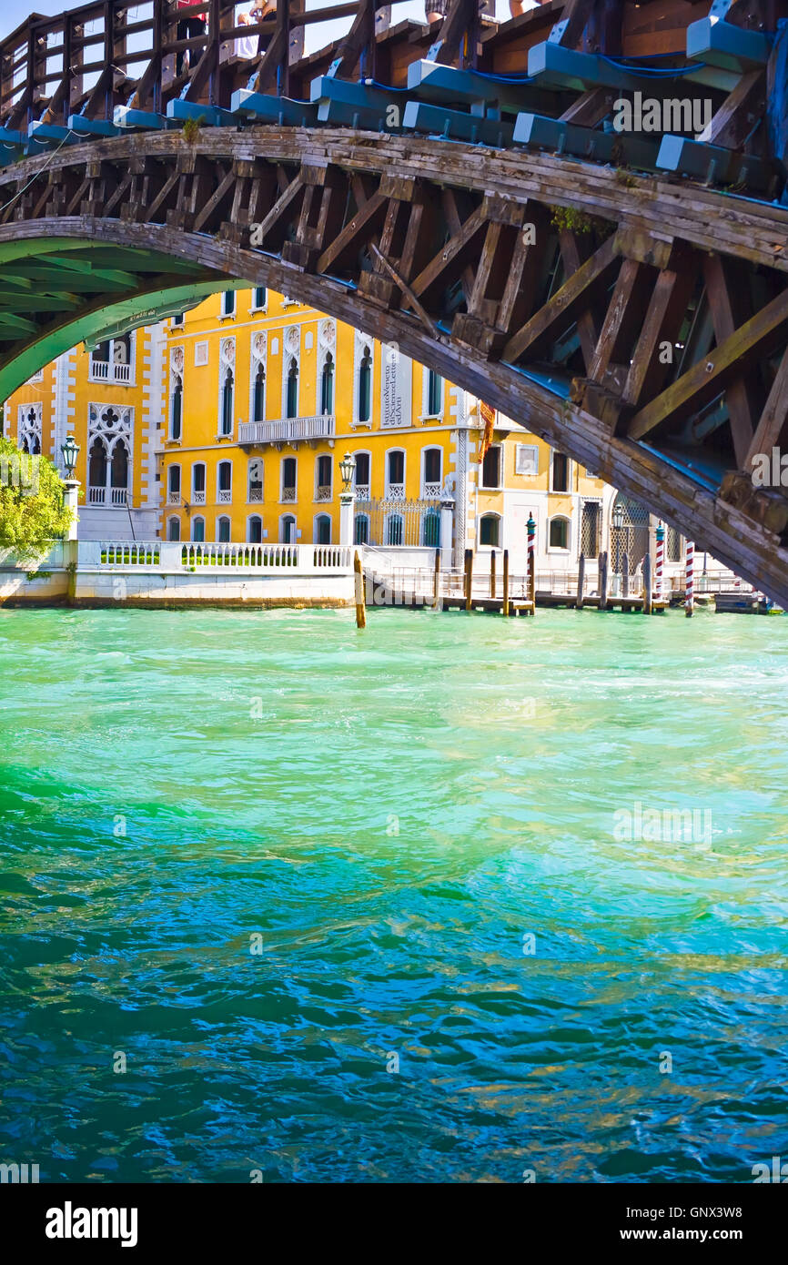 Academia Brücke in Venedig Stockfoto