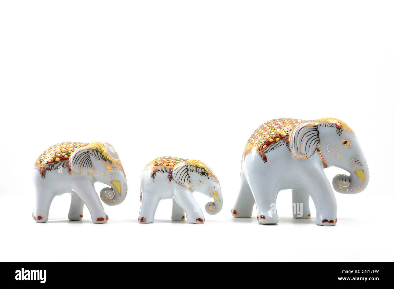 Keramik Elefant Stockfoto