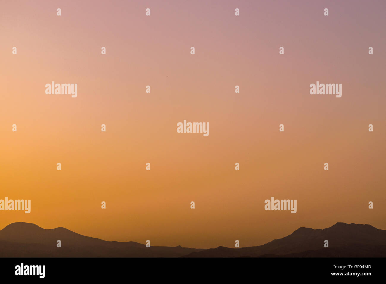 Schöner Sonnenaufgang Stockfoto