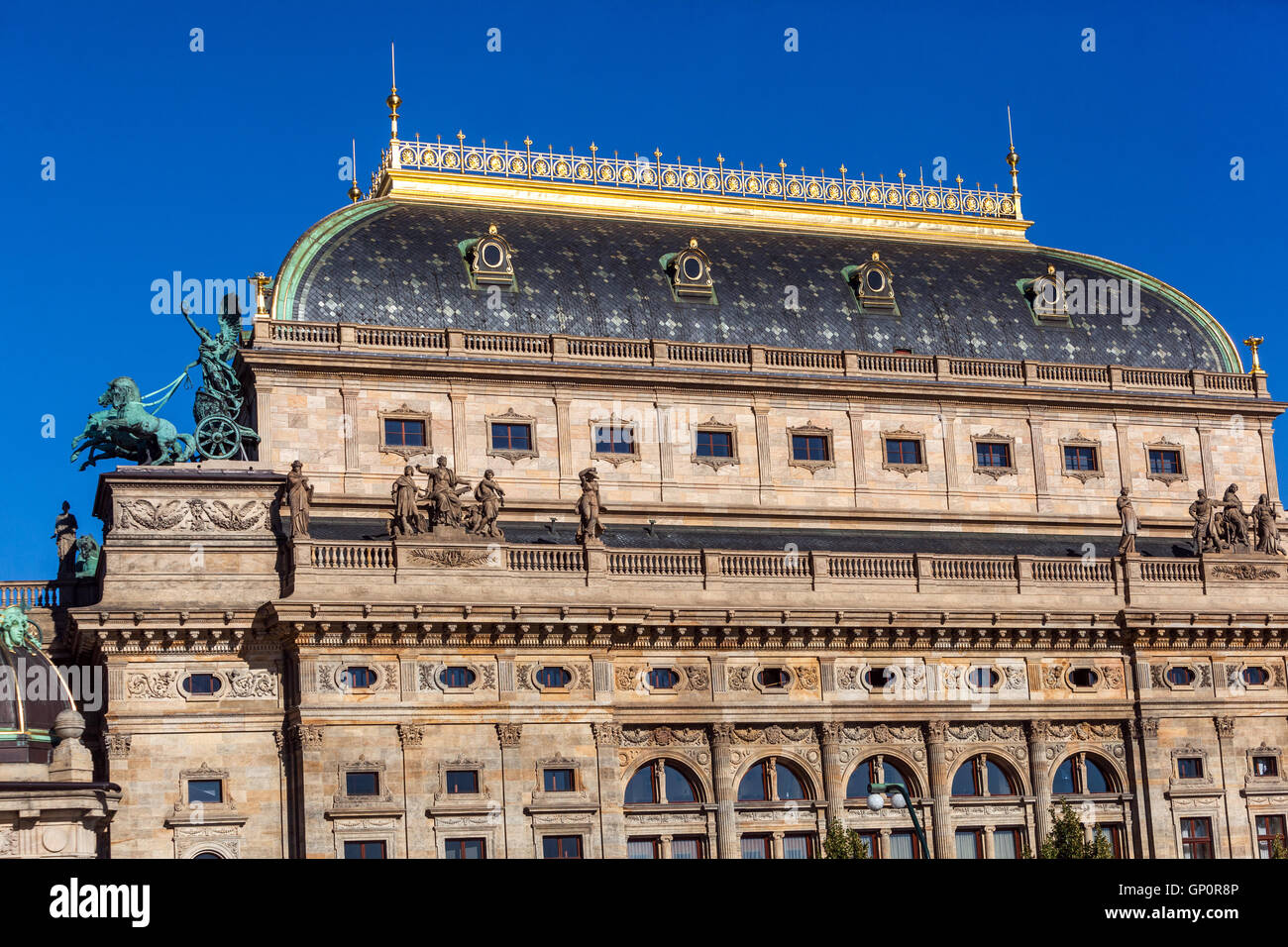 Nationaltheater, Prag, Tschechische Republik Stockfoto