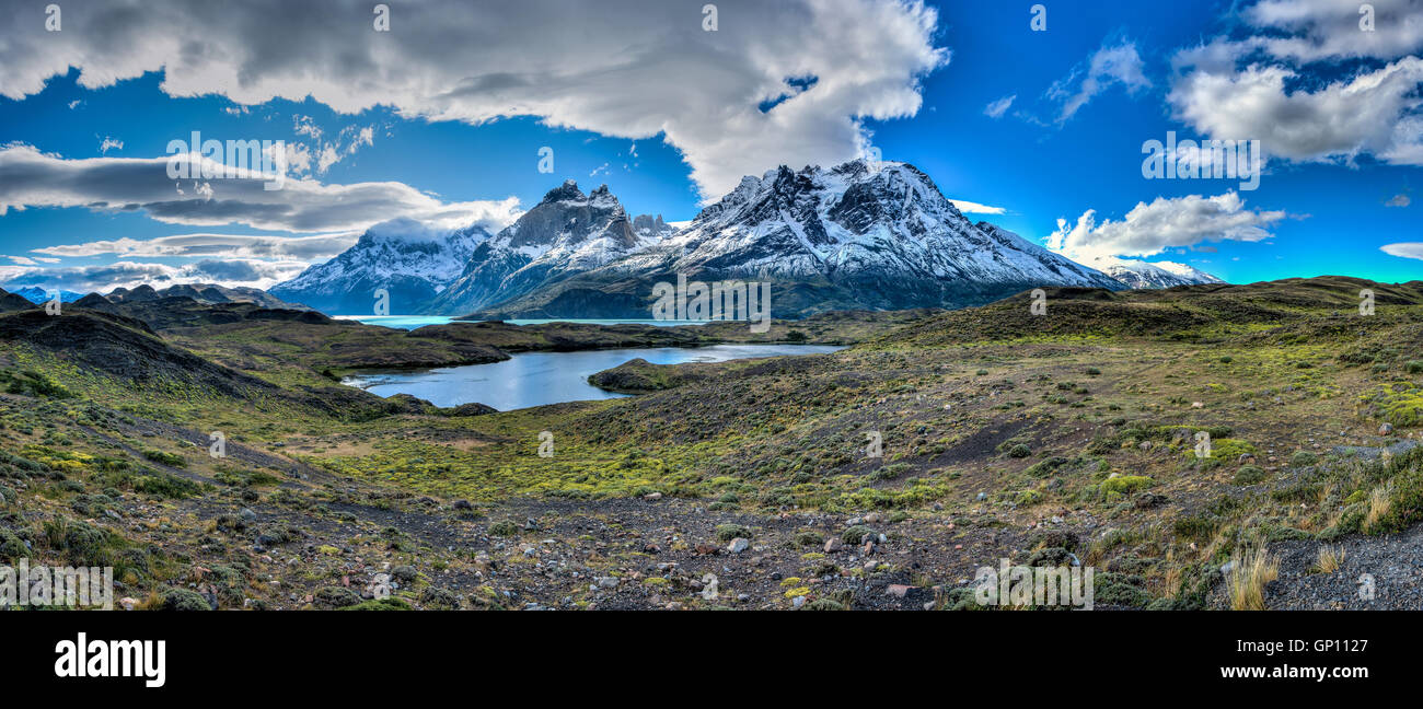 Torres del Paine. Stockfoto