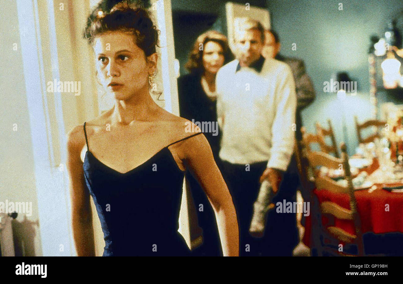 Tracey Gold, Jill Clayburgh, William Devane, Nancy (Tracey Gold), Sally (Jill Clayburgh), Thomas (William Devane) *** lokalen Caption *** 1994, aus Liebe zu Nancy, Magersüchtig - Schrei Nach Liebe Stockfoto