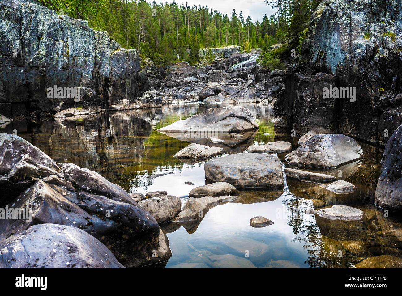 Norwegischer Natur Stockfoto