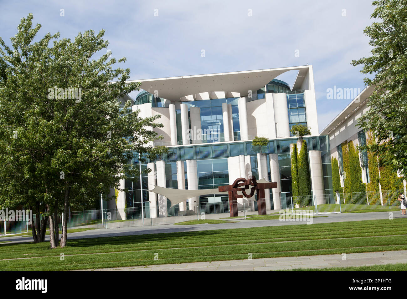 Bundeskanzleramt in Berlin Deutschland Stockfoto