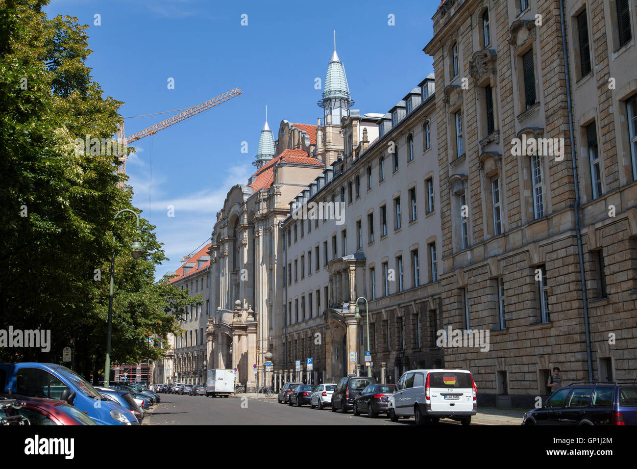 Landgericht Berlin Mitte Stockfoto