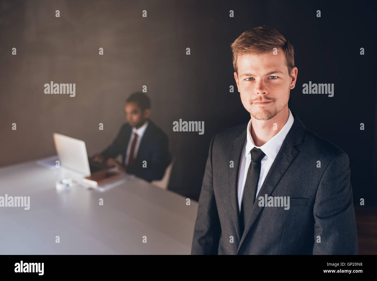 Das Unternehmen führen zum Erfolg Stockfoto