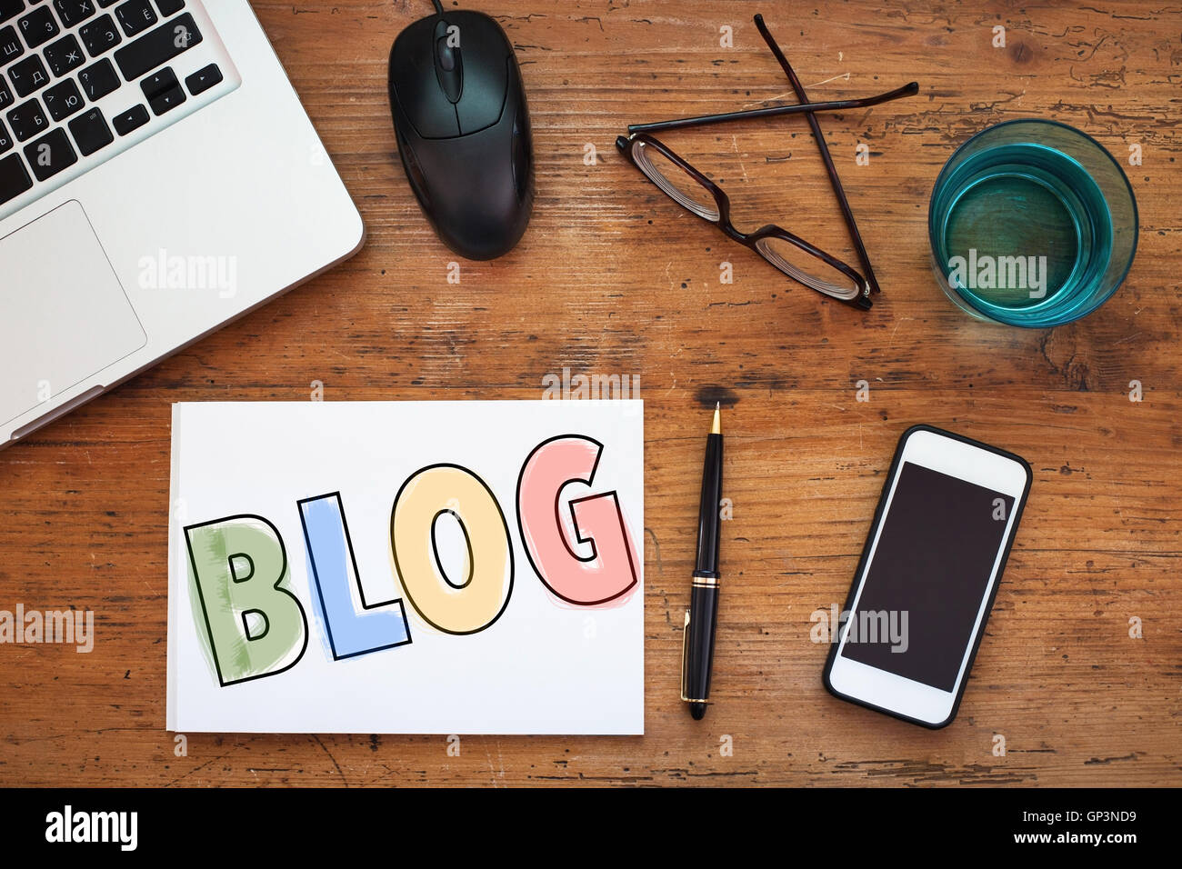 Blog Stockfoto