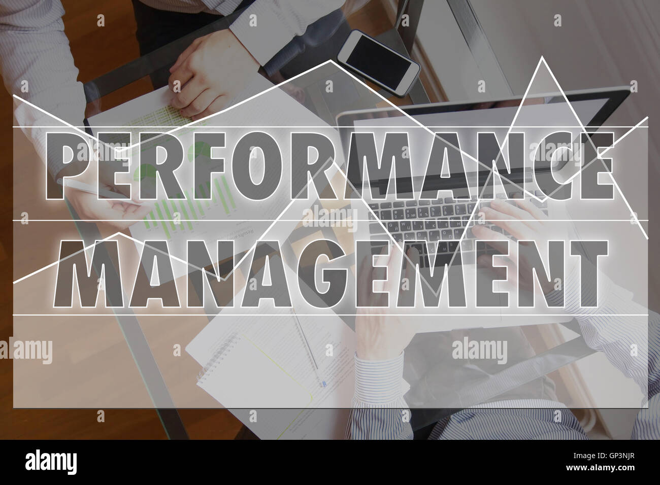 Performance-management Stockfoto