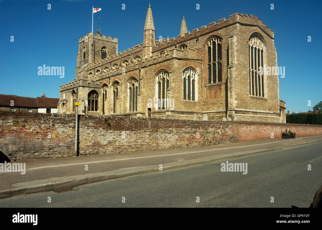 Clare, St Peter & Str. Paul Kirche, Suffolk, England Stockfoto