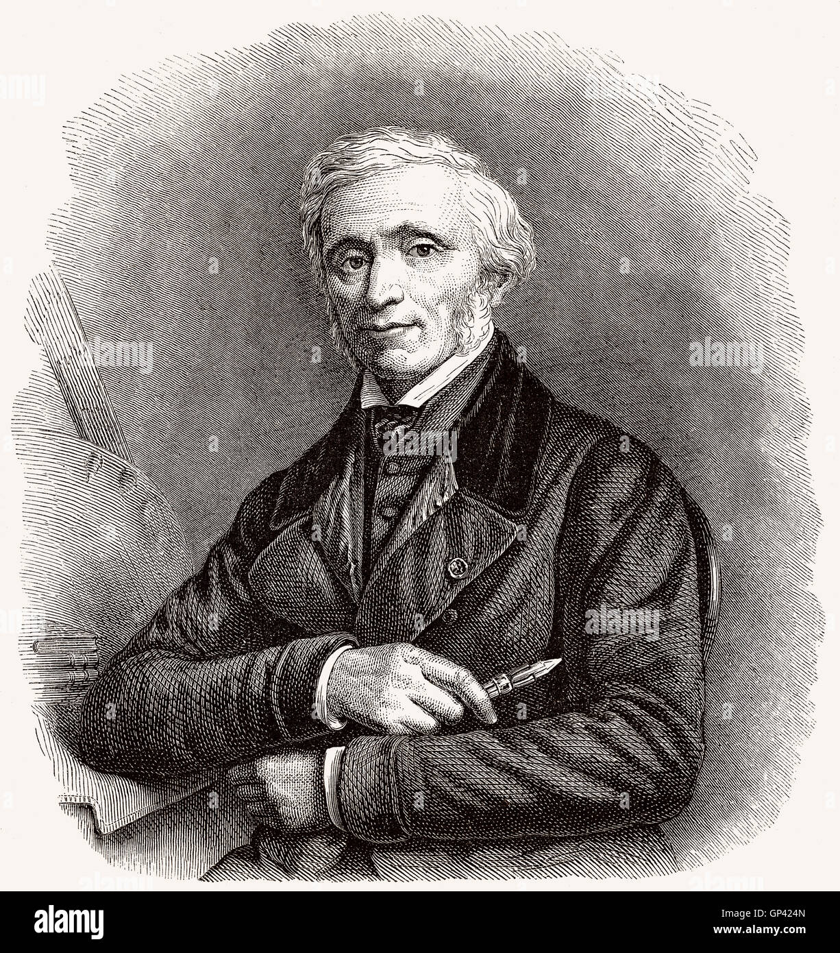 Louis Hersent, 1777-1860, französischer Maler Stockfoto