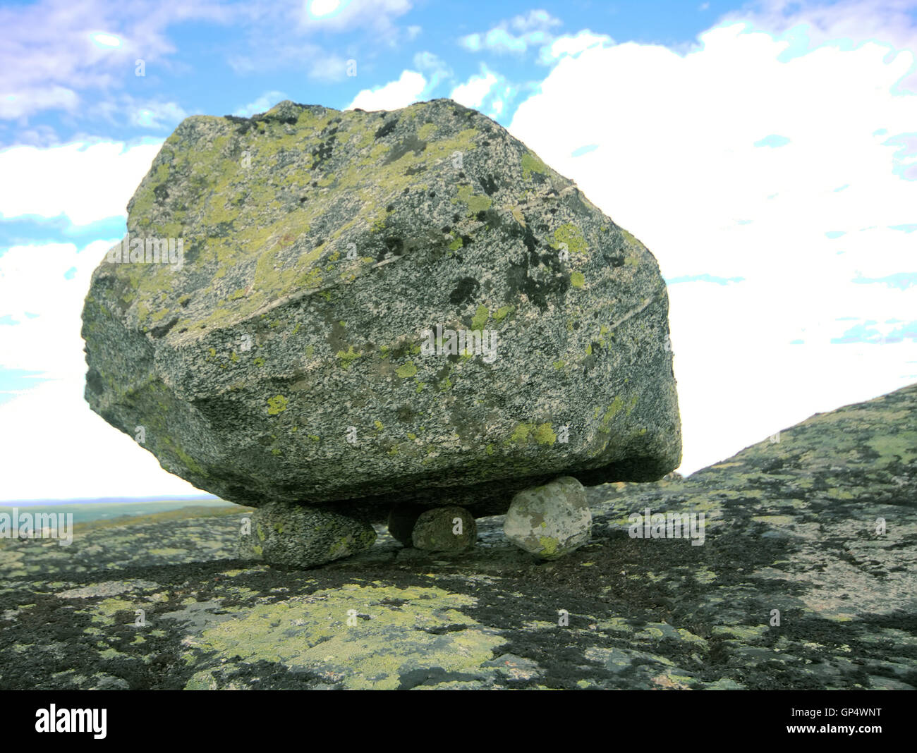 nördlichen religiösen Stein der Antike Stockfoto