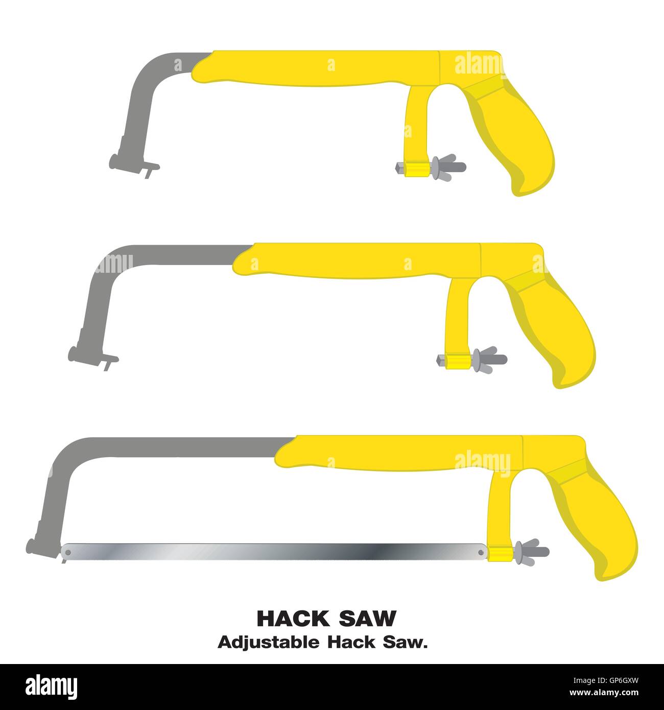 Säge, Hack, weiß, isoliert, Hintergrund, Objekt, Säge, Vektor, Metall, Anlagen, Stahl, Schnitt, Werkzeug, Hand, Arbeit, Holz, Konstrukt Stock Vektor