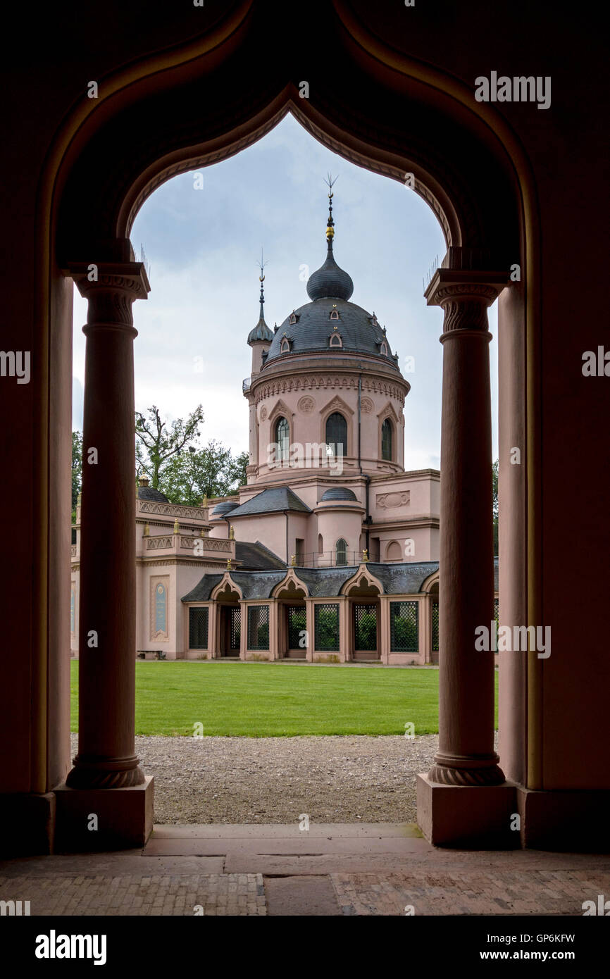 Moschee im Schwetzinger Schloss, Deutschland Stockfoto