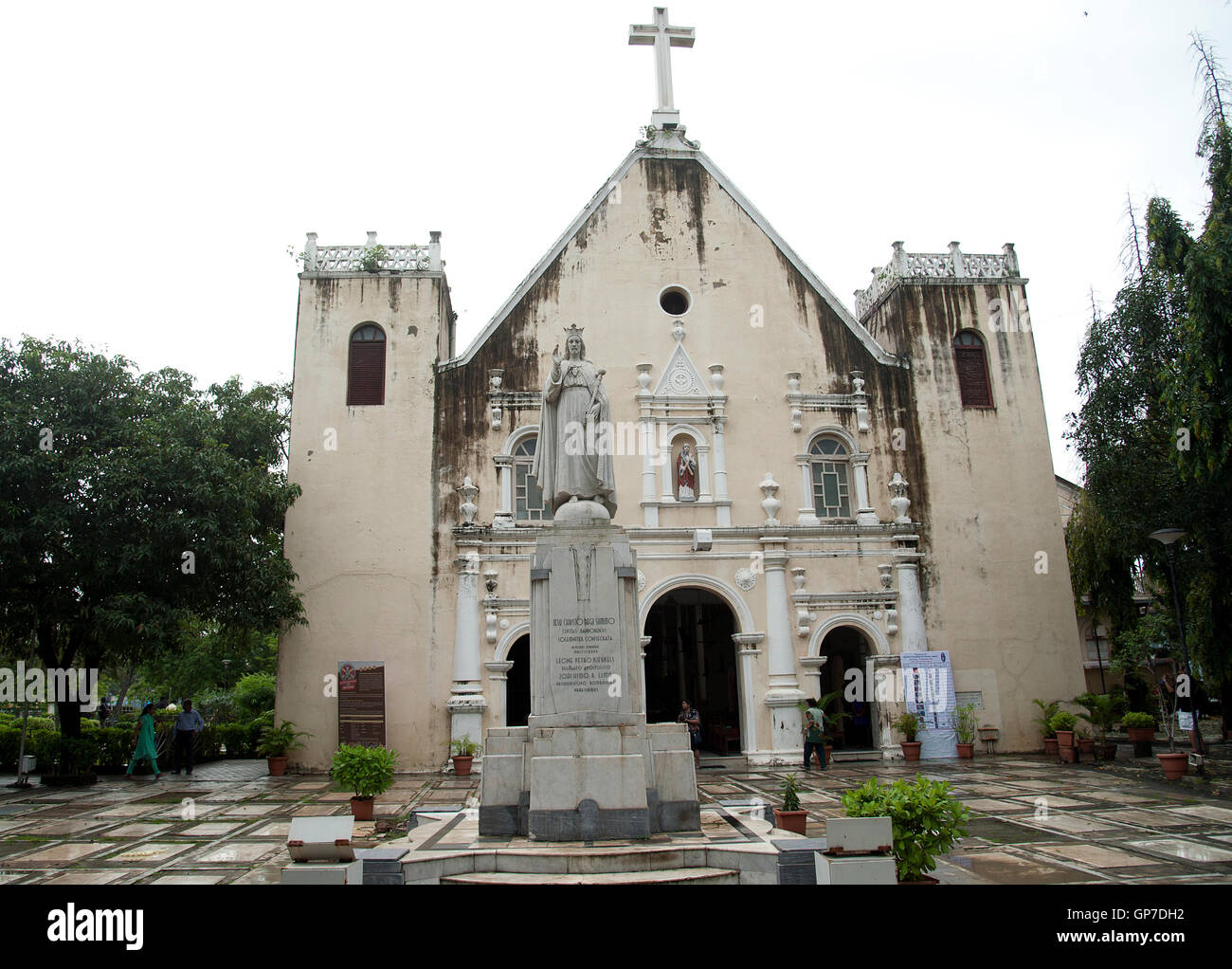 Das Bild des ST. ANDREW CHURCH in Bandra, Mumbai, Maharashtra, Indien Stockfoto