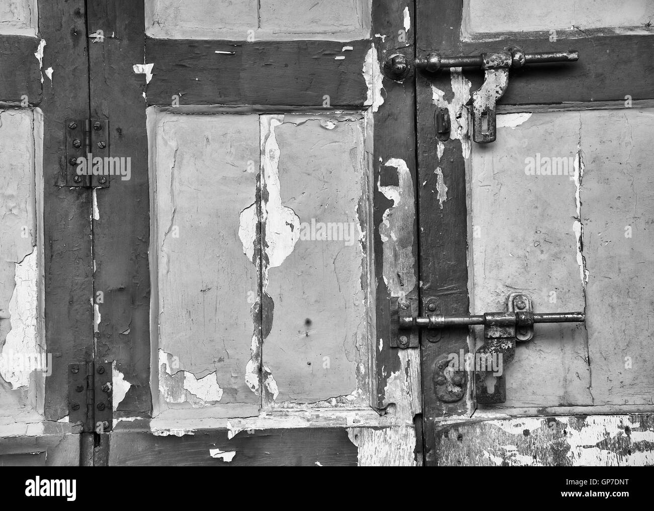 Das Bild der Tür in Pali Dorf in Bandra Hill Road, Mumbai, Maharashtra, Indien Stockfoto