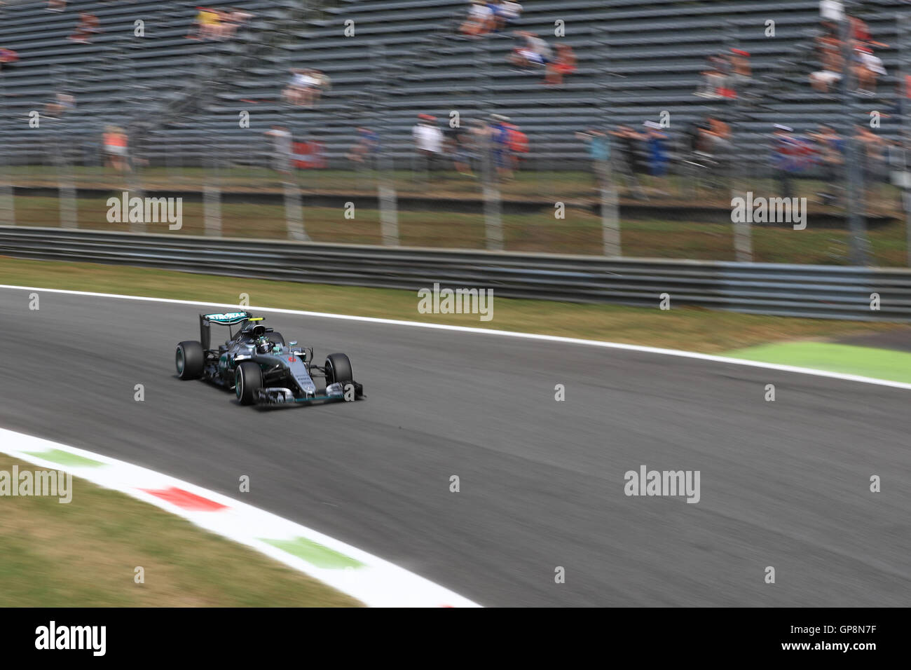 Monza, Italien. 01. Sep, 2016. Formel 1 Grand Prix von Italien, freie übe Tag. Mercedes AMG Petronas W07 Hybrid – Nico Rosberg. Bildnachweis: Aktion Plus Sport/Alamy Live-Nachrichten Stockfoto